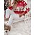 cheap Sweaters &amp; Cardigans-Women&#039;s Ugly Christmas Sweater Pullover Sweater Jumper Jumper Ribbed Knit Oversized Crew Neck Geometric Christmas Daily Stylish Casual Fall Winter Red S M L