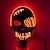 billiga Dekorativa ljus-halloween glödande mask led light up skelett piratmask halloween mask för festival cosplay halloween rekvisita karneval presenter