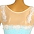 cheap Figure Skating-Figure Skating Dress Women&#039;s Girls&#039; Ice Skating Dress Lake Blue Yellow Pink Patchwork Open Back Mesh High Elasticity Training Competition Skating Wear Classic Long Sleeve Ice Skating Figure Skating