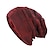abordables Chapeaux Homme-Homme Bonnet en maille Bonnet en tricot 骷髅头毛线帽 Noir Rose Claire 100% Acrylique Skullies &amp; Bonnets Extérieur Vacances Plein Chaud