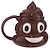 ieftine Cupe &amp; Căni-cană amuzantă din ceramică cu caca de desene animate zâmbet cană de cafea cu lapte ceașcă de apă din porțelan cu capac de mâner ceașcă de ceai băutură de birou