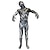 preiswerte Klassischer Horror-Totenkopf Zalgo-Monster Halloween Cosplay Kostüm Bodysuits Karnevalskostüm Ganzkörperanzug Cosplay Kinder Erwachsene Herren Jungen Karneval Maskerade Leistung Party Halloween Einfache
