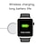 economico Smartwatch-Q9 Orologio intelligente 2.01 pollice Intelligente Guarda Bluetooth Pedometro Avviso di chiamata Localizzatore di attività Compatibile con Android iOS Da donna Da uomo Chiamate in vivavoce