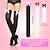 cheap Halloween Props-Women&#039;s Satin Bow Stockings Thigh High Stockings Hosiery Socks with Bow Knee Socks Stockings Cosplay Party Girls Halloween Carnival Accessories