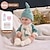 cheap Reborn Doll-13&quot;(Approx.33cm) Doll Reborn Baby Doll lifelike Cute Non Toxic Creative Vinyl with Clothes and Accessories for Girls&#039; Birthday and Festival Gifts