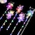abordables Luces decorativas-Palo de hadas luminoso: palo mágico brillante para decoración de fiestas, decoración del hogar y arreglos festivos