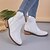 cheap Shoes &amp; Bags-Women&#039;s Boots Daily Cowboy Boots Plus Size Booties Ankle Boots Winter Booties Ankle Boots Pointed Toe Block Heel Chunky Heel Casual Comfort Loafer PU Solid Color Black White Brown