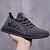 cheap Men&#039;s Sneakers-Men&#039;s Women Sneakers Fleece lined Walking Vintage Casual Outdoor Daily Leather Warm Height Increasing Comfortable Lace-up Black Grey Fall Winter