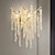 billiga Vägglampor i Kristall-led vägglampa kristall dimbar 25/40cm g9 minimalistisk väggmonteringslampa armatur inomhuslampor för vardagsrum sovrum 110-240v