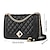 cheap Crossbody Bags-Women&#039;s Crossbody Bag Shoulder Bag Mobile Phone Bag PU Leather Office Shopping Daily Buckle Adjustable Durable Black White Pink