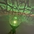 baratos Luzes e lanternas de caminho-Jardim girassol solar luzes led bola de vidro bronze ferro dupla face rotativa ornamentos moinho de vento quintal decoração ao ar livre