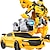 economico veicoli radiocomandati-20 cm giocattoli di trasformazione anime robot car action figure plastica abs cool movie modello di ingegneria aeronautica regalo per bambini ragazzo
