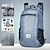 Недорогие Спортивные сумки-18 L Рюкзаки Легкий упаковываемый рюкзак Походные рюкзаки Упакованный Дожденепроницаемый Ультралегкий (UL) Водонепроницаемая молния Складной На открытом воздухе