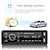billige Bluetooth-bilsæt/håndfri-12v in-dash 1din bilstereo digital bluetooth autoradio bil mp3-afspiller lyd musik stereo med fjernbetjening/fm/bluetooth/usb/sd/aux-in farverige lys