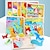 baratos Quebra-cabeças-Desenvolvimento de quebra-cabeças de animais infantis para educação infantil, brinquedos de quebra-cabeça 3d para meninos e meninas de 2 a 3 anos