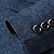 cheap Men&#039;s Classic Blazers-Men&#039;s Blazer Business Cocktail Party Wedding Party Fashion Casual Spring &amp;  Fall Polyester Plain Button Pocket Casual / Daily Single Breasted Blazer Red Blue Grey