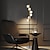 billige bord- og gulvlampe-Gulvlampe / Læselampe Justerbar Moderne Moderne / Tradisjonell / Klassisk LED strømforsyning Til Stue / Læseværelse / Kontor Metal 240V / 110 V Guld