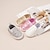 זול סניקרס לילדים-בנים בנות נעלי ספורט יומי PU פעוטות (שנתיים עד 4) יומי כסף לבן זהב קיץ אביב סתיו