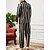 abordables Pijamas-Hombre Ropa de salón Pijama Conjunto pijama Top y pantalón de pijama 2 Piezas Raya Elegante Casual Confort Hogar Diario Algodón Comodidad Diseño Manga Larga Camisa Pantalón Correa Cintura elástica
