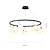 Χαμηλού Κόστους Σχέδιο υδρόγειος-πολυέλαιος globle σχέδιο60/80cm μαύρο κρεμαστό τροχό φορτηγού φως στρογγυλό φωτιστικό νησίδα κουζίνας για τραπεζαρία κουζίνα κουζίνα υπνοδωμάτιο σαλόνι φουαγιέ διάδρομος ζεστό λευκό110-240v