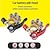 cheap Tool Accessories-1 Pair 12V 24V Automotive Car Top Post Battery Terminals Wire Cable Clamp Terminal Connectors