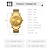 cheap Quartz Watches-SKMEI Fashion Quartz Watch Mens Luxury Stainless Steel Strap Male Wristwatches Waterproof Time Clcok