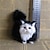 abordables Muñecos-Gato simulado, gato gris simulado, decoraciones para gatos pequeños, manualidades con flores para gatos, juguetes, decoraciones para ventanas de gatos persas (color aleatorio de pupila de gato)