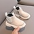 Χαμηλού Κόστους Παιδικές μπότες-Αγορίστικα Κοριτσίστικα Μπότες Καθημερινά PU Τα μικρά παιδιά (4-7ys) Νήπια (2-4 ετών) Καθημερινά Μαύρο Λευκό Καφέ Καλοκαίρι Άνοιξη Φθινόπωρο