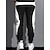 abordables Pantalones de deporte-Hombre Pantalones de Deporte Pantalón Jogger Pantalones Bolsillo Correa Cintura elástica Plano Comodidad Transpirable Exterior Diario Noche Moda Casual Negro Blanco