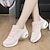 cheap Dance Sneakers-Women&#039;s Arch Support Dance Shoes Lace Up Air Cushion Mesh Sneakers with Soft Sole Comfort for Maximum Comfort and Style