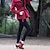 זול נעלי אוקספורד לנשים-בגדי ריקוד נשים משאבות נעלי אוקספורד נעלי בולוק מידות גדולות נעלי וינטג&#039; בָּחוּץ יומי צבע אחיד קולור בלוק מגפי עגל אמצעיים חורף עקב קצר בוהן עגולה אלגנטית וינטאג&#039; יום יומי הליכה PU רוכסן שחור אדום חום