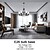 cheap Candle-Style Design-Farmhouse Chandelier 6 Light 25&quot; Black Truck Wheel Pendant Light Round Kitchen Island Lamp for Dining Room Kitchen Bedroom Living Room Foyer Hallway 110-240V