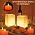 ieftine Halloween în interior-12 bucăți mini lumânări de dovleac lumini de lumânare fără flacără luminițe de ceai de dovleac de Ziua Recunoștinței lumini de ceai cu led lumânări de dovleac funcționate cu baterie toamna de