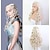 cheap Costume Wigs-House of the Dragon Daenerys Targaryen  Wig 26 Daenerys Targaryen Similar Braiding Hair Style Wig Blonde Body Wave Synthetic Lace Front Wig with Six Plaits Pre Plucked Cosplay