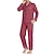economico Pigiami-Per uomo loungewear Pigiami Set pigiama Top e pantalone del pigiama 2 pezzi A quadri Moda Informale Comoda Interni Giornaliero Cotone Poliestere Comfort Bavero Manica lunga Camicia Pantalone A