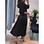 cheap Party Dresses-Women&#039;s Long Dress Maxi Dress Prom Dress Party Dress Wedding Guest Dress Black Orange Green Pure Color Long Sleeve Spring Fall Winter Pleated Party V Neck Wedding Guest Evening Party Vacation 2023 S