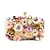 cheap Clutches &amp; Evening Bags-Women&#039;s Evening Bag Clutch Bags Polyester Party Party / Evening Bridal Shower Flower Floral Print Rainbow Black Yellow