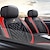 cheap Car Seat Covers-StarFire Car Seat Cover PU Leather Universal Automobiles Seat Covers Protect Cushion Interior Auto Front Chairs Cushions