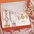 cheap Quartz Watches-6pcs/set Fashion Luxury Casual Quartz Watch Golden Color and Inlaid Cubic Zirconia Watch Heart Bracelet Necklace Earrings Set Gifts for Girls and Women