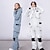 Χαμηλού Κόστους ενεργά γυναικεία εξωτερικά ενδύματα-Ανδρικά Γυναικεία Στολή για σκι Snowsuit Εξωτερική Χειμώνας Διατηρείτε Ζεστό Αντανακλαστικό Αδιάβροχη Αντιανεμικό Κοστούμι χιονιού Ρούχα σύνολα για Σκι Σνόουμπορτινγκ Χειμερινά Αθήματα