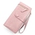 cheap Wallets-Women&#039;s Wallet Credit Card Holder Wallet PU Leather Shopping Daily Zipper Lightweight Durable Anti-Dust Solid Color Black Pink Red