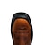 levne Cowboy &amp; Western Boots-Pánské Boty Kovbojské boty Retro Motocyklová obuv Chůze Na běžné nošení Denní Kůže Pohodlné Kotníčkové Povaleč Černá Oranžová Hnědá Jaro Podzim