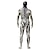 preiswerte Klassischer Horror-Totenkopf Zalgo-Monster Halloween Cosplay Kostüm Bodysuits Karnevalskostüm Ganzkörperanzug Cosplay Kinder Erwachsene Herren Jungen Karneval Maskerade Leistung Party Halloween Einfache