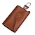 cheap Car Pendants &amp; Ornaments-Men&#039;s Genuine Leather Key Case Keychain Wallet Credit Card Holder Money Clip Purse Keyrings