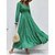 cheap Maxi Dresses-Women&#039;s Casual Dress Floral Winter Dress Swing Dress V Neck Ruched Print Long Dress Maxi Dress Outdoor Daily Active Fashion Slim Long Sleeve Black Red Green Fall Winter S M L XL