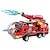 levne Stavební hračky-osvícení stavebnice 1805 hasičské auto 8v1 kombinovaná sada pro kluky puzzle montážní hračky dětské dárky pro muže