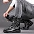 cheap Biker Boots-Men&#039;s Boots Combat Boots Retro Motorcycle Boots Biker boots Walking Casual Daily Leather Comfortable Booties / Ankle Boots Loafer Black Spring Fall