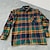 cheap Plaid Shirts-Men&#039;s Shacket Green Long Sleeve Spring &amp;  Fall Lapel Daily Wear Going out Clothing Apparel
