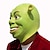 cheap Photobooth Props-New Halloween latex Shrek mask masquerade movie theme funny mask manufacturers head cover