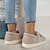cheap Women&#039;s Slippers &amp; Flip-Flops-Women&#039;s Slippers Fuzzy Slippers Fluffy Slippers Plus Size House Slippers Home Daily Dog Flat Heel Casual Comfort Minimalism Elastic Fabric Loafer Pink Blue Light Grey